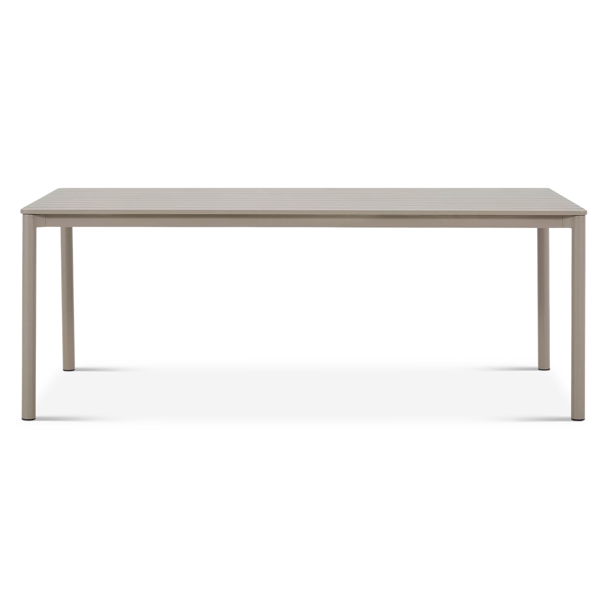 All In - Table de salle à manger extérieure en aluminium