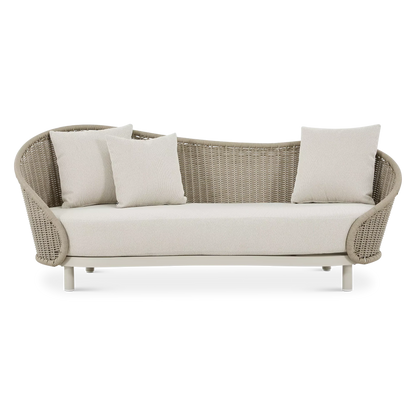 Loop - Outdoor Wicker 3-Seater Sofa