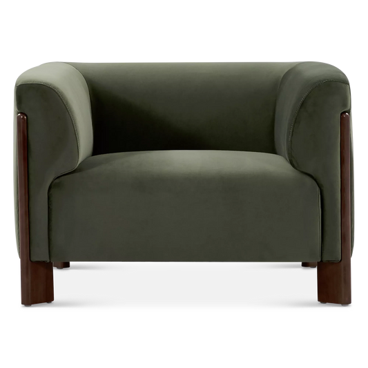 Crosby - Fauteuil en velours