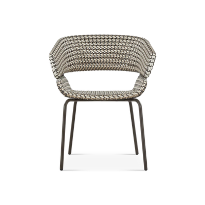 Phil - Chaise extérieure en rotin