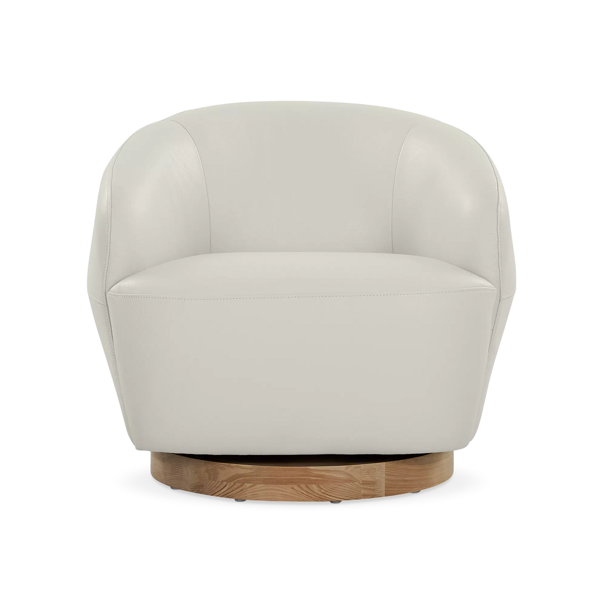 Pao - Leather Swivel Chair