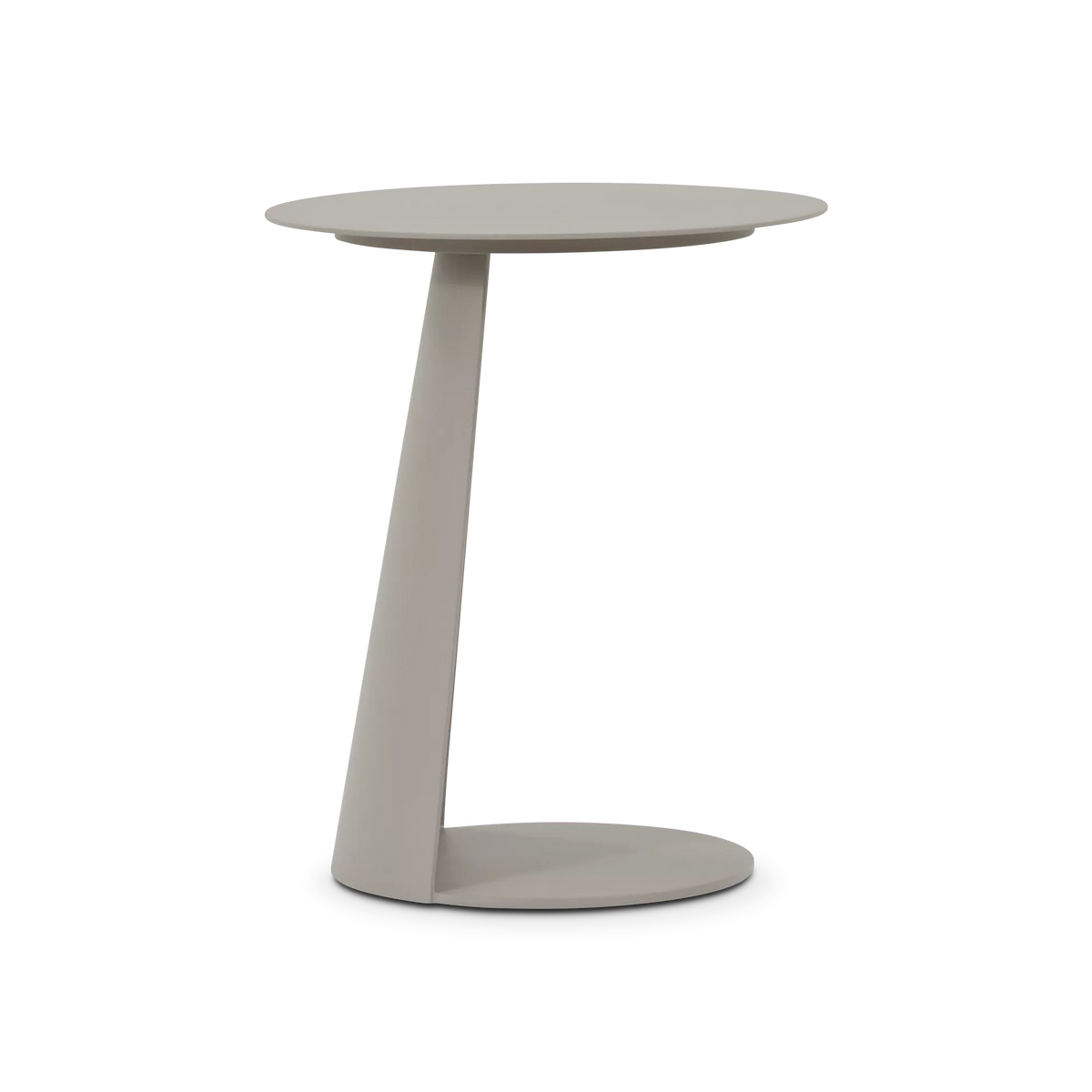Macaron - Table d'appoint extérieure en aluminium