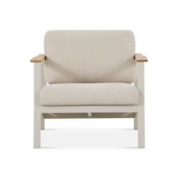 Geo - Fauteuil extérieur en aluminium