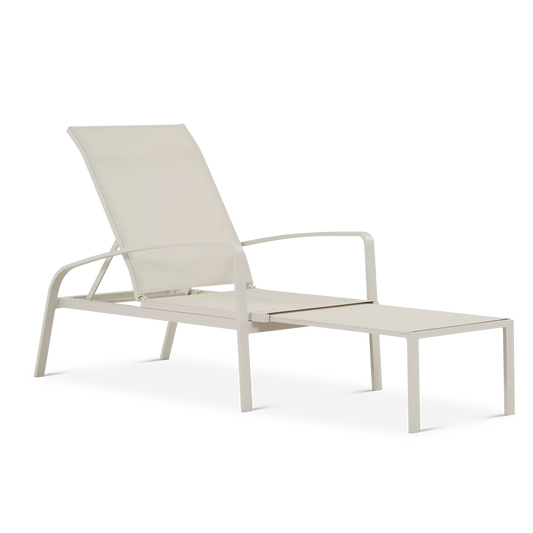 Luis - Outdoor Aluminium Deck Chair