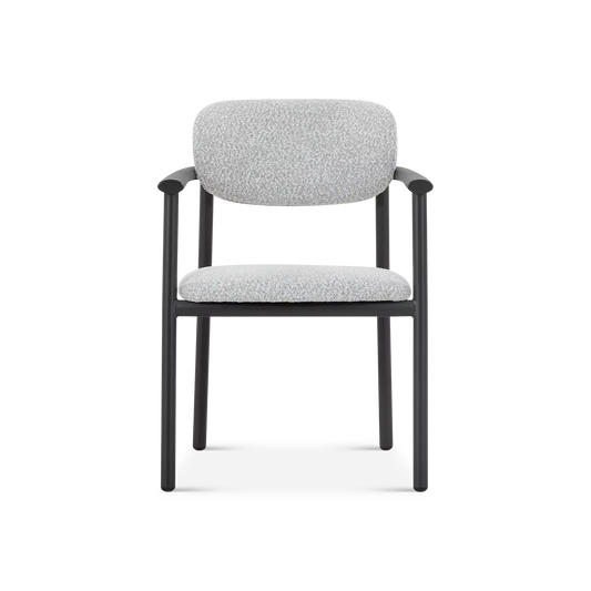 Daily - Chaise sans bras extérieure en aluminium