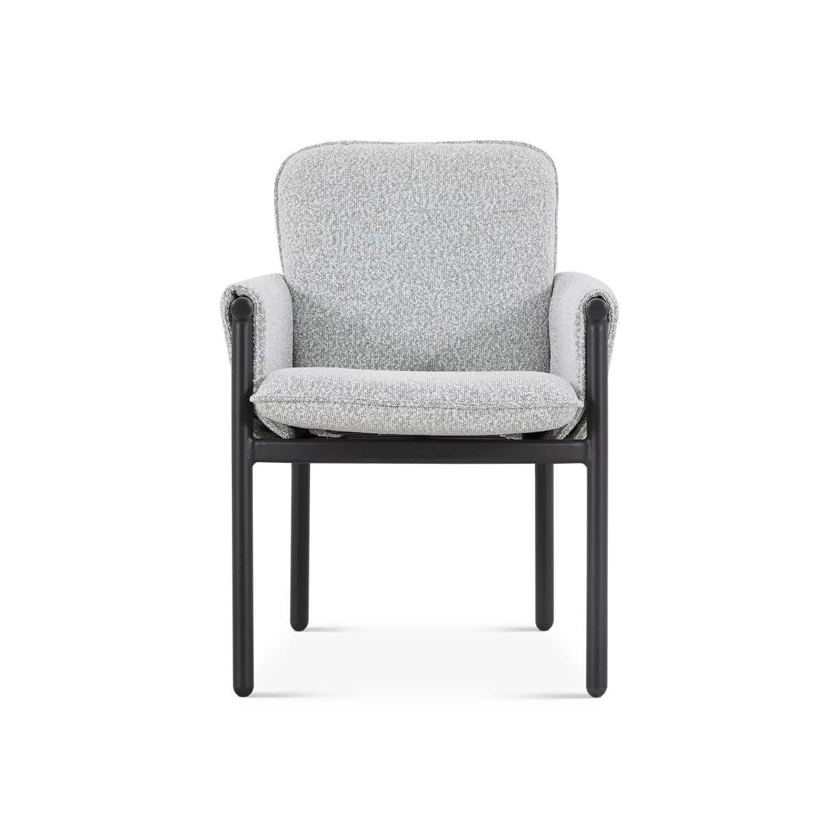 Wrap Up - Chaise sans bras extérieure en aluminium
