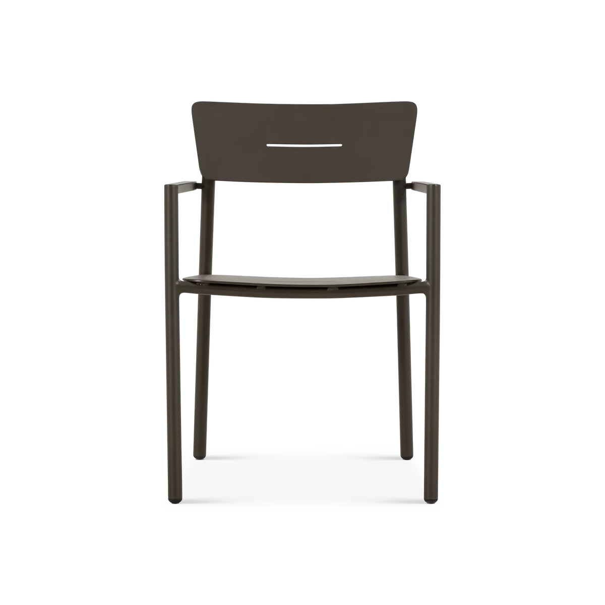Straight Line - Chaise extérieure en aluminium