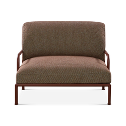 Roe - Outdoor Aluminium Lounge Chair by Fast
