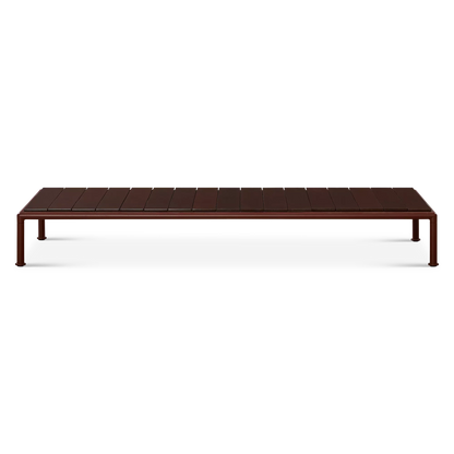 Roe - Table basse extérieure en aluminium par Fast