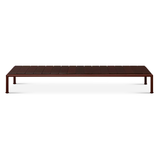 Roe - Table basse extérieure en aluminium par Fast