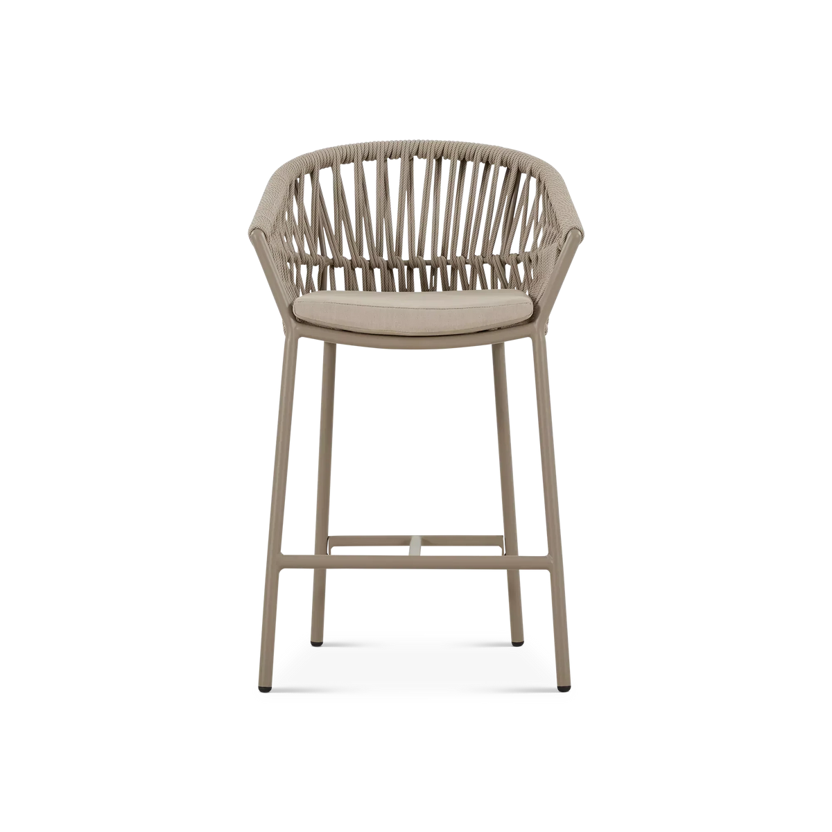 Four Seasons - Tabouret hauteur comptoir extérieur en corde