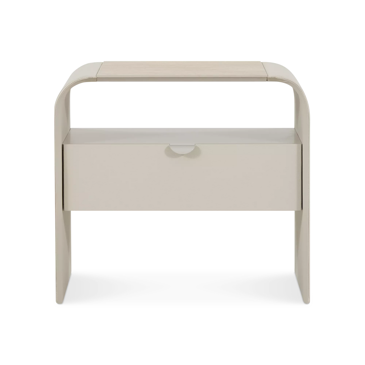 Nuvola - Faux Leather Nightstand