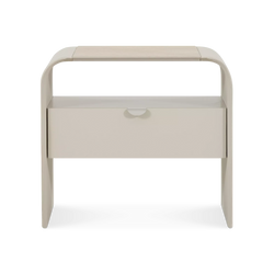 Nuvola - Faux Leather Nightstand