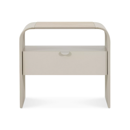 Nuvola - Faux Leather Nightstand