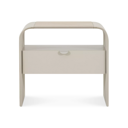 Nuvola - Faux Leather Nightstand