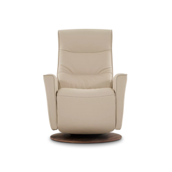 Nordic Flow - Fauteuil inclinable en cuir par Hjort Knudsen
