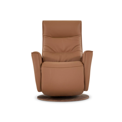 Nordic Flow - Fauteuil inclinable en cuir par Hjort Knudsen