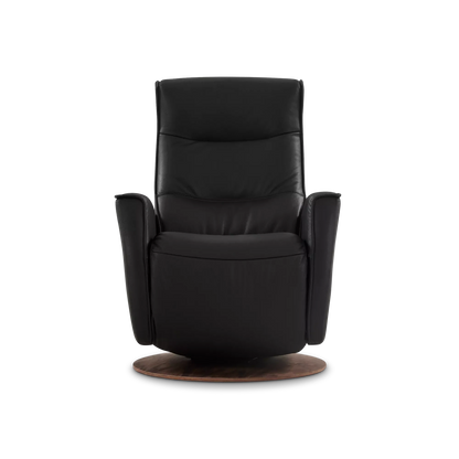 Nordic Flow - Fauteuil inclinable en cuir par Hjort Knudsen