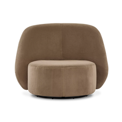 Brownie - Swivel Lounge Chair by Romano