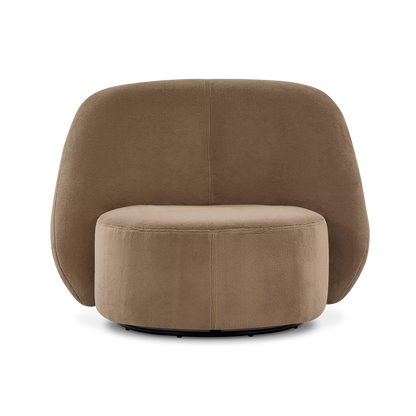 Brownie - Swivel Lounge Chair by Romano