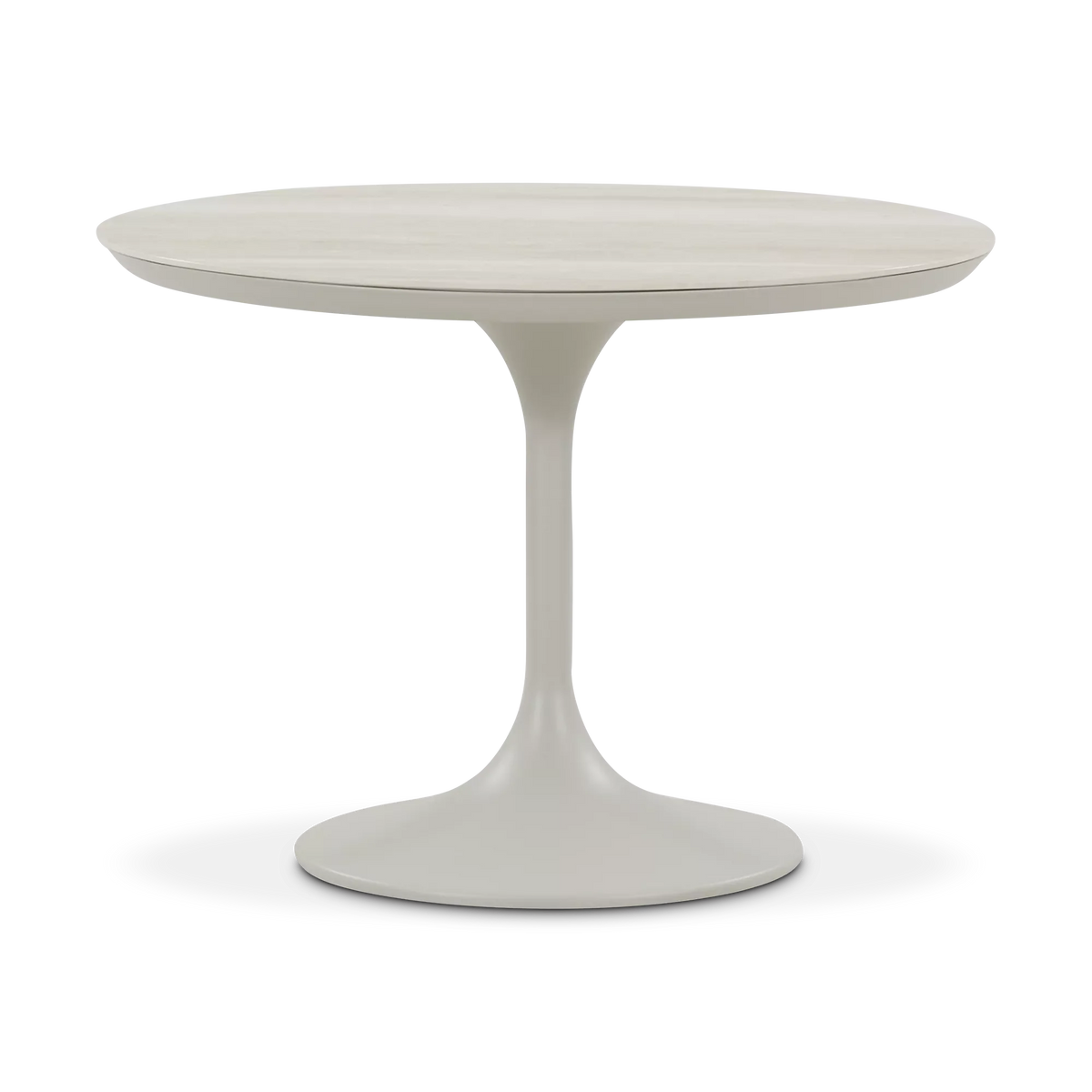 Bouquet - Table hauteur conversation extérieure en aluminium