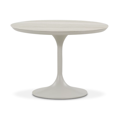 Bouquet - Table hauteur conversation extérieure en aluminium