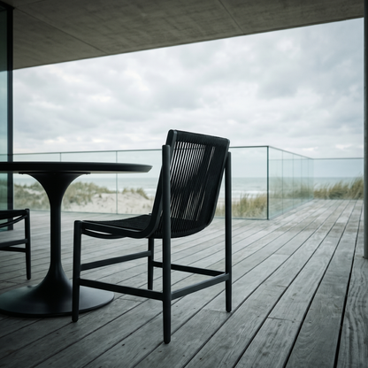 Ficelle - Outdoor Rope Chair Without Arms