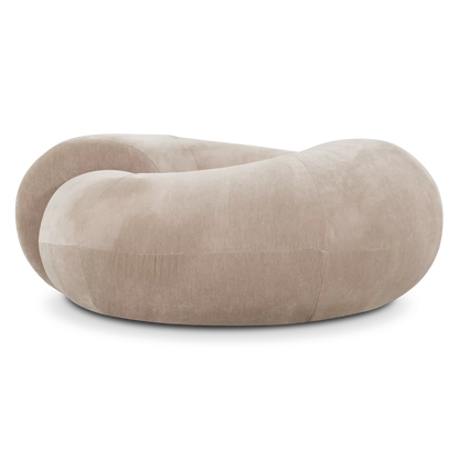 Lumi - Velvet Ottoman
