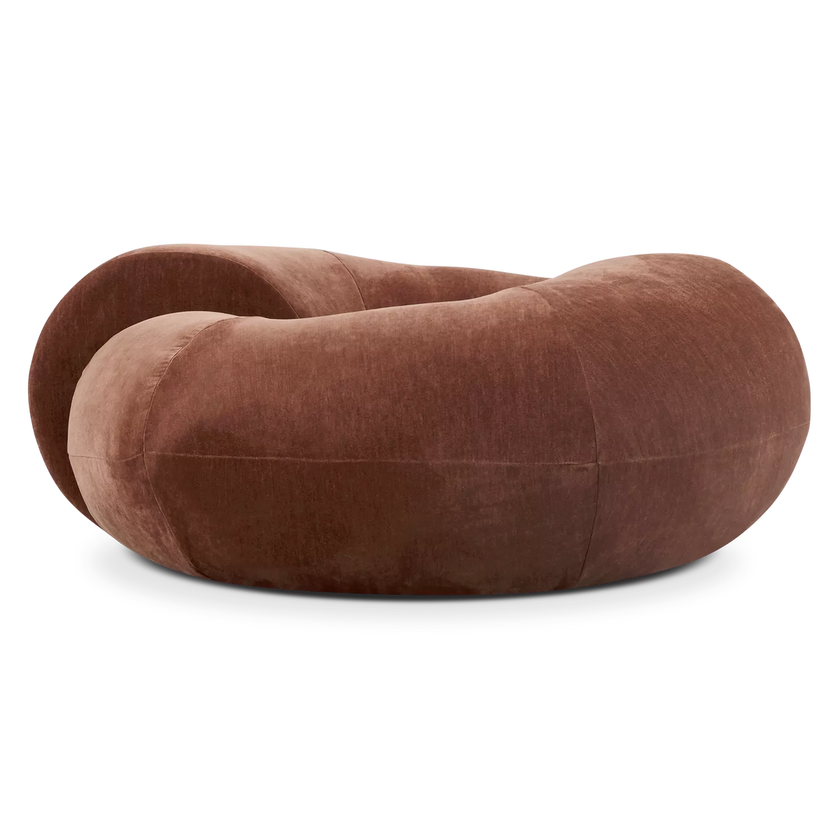 Lumi - Velvet Ottoman