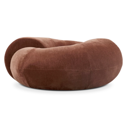 Lumi - Velvet Ottoman