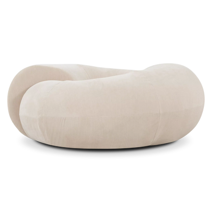Lumi - Velvet Ottoman