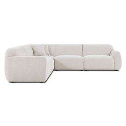 Lorenzo - Bouclé Fabric Sectional Sofa