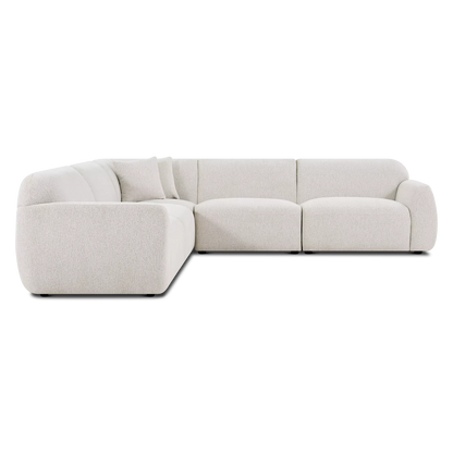Lorenzo - Bouclé Fabric Sectional Sofa