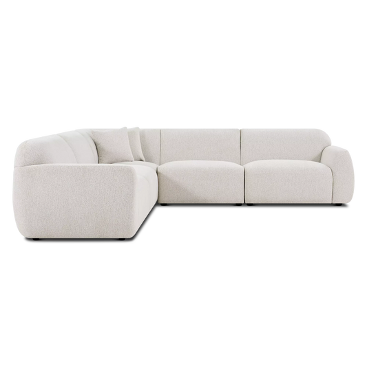 Lorenzo - Bouclé Fabric Sectional Sofa