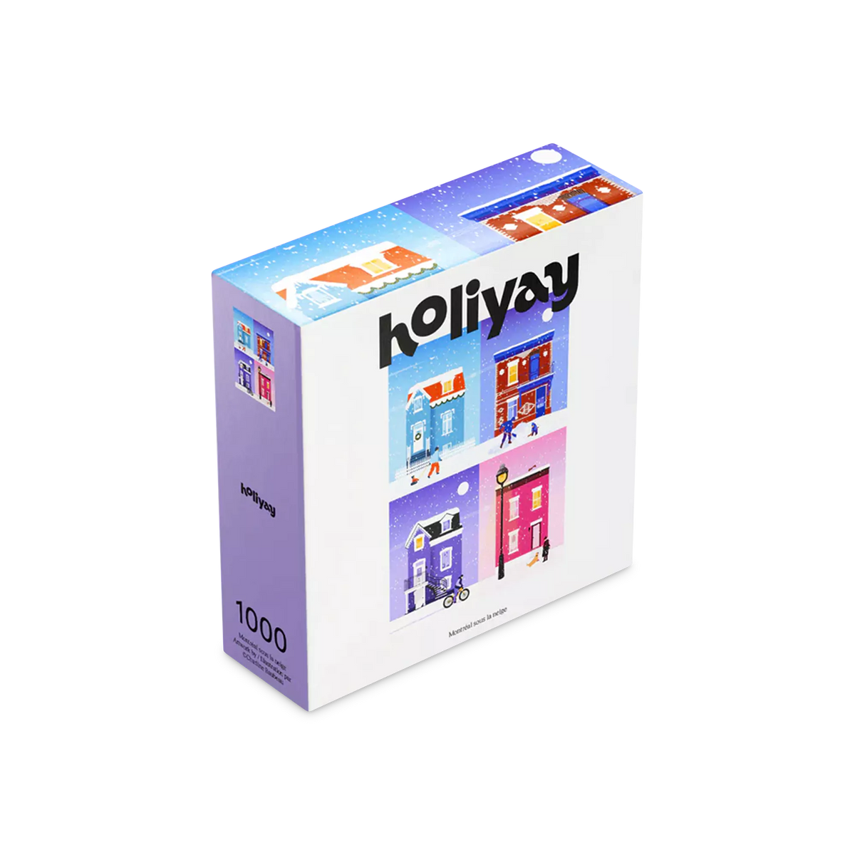 Snowy in Montreal - 1000-Piece Puzzle