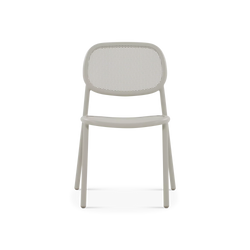 Dots - Outdoor Aluminium Chair Without Arms