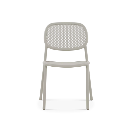 Dots - Outdoor Aluminium Chair Without Arms
