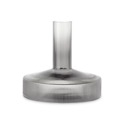 Pessac - Hand-Blown Smoked Glass Wine Carafe