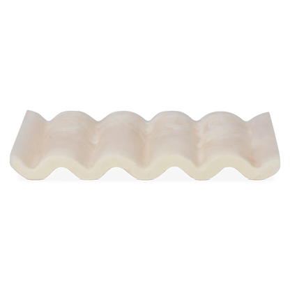Mist - porte-savon en résine marbrée sculptées