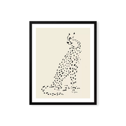 Leopard - Graphic Leopard Wall Art
