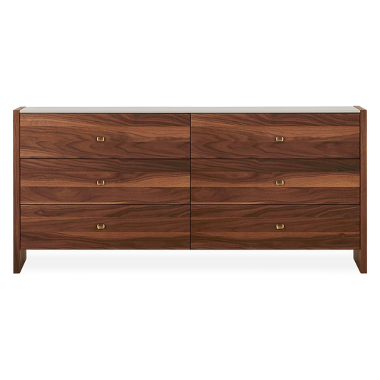 Lyvia - Walnut Dresser by Mobican