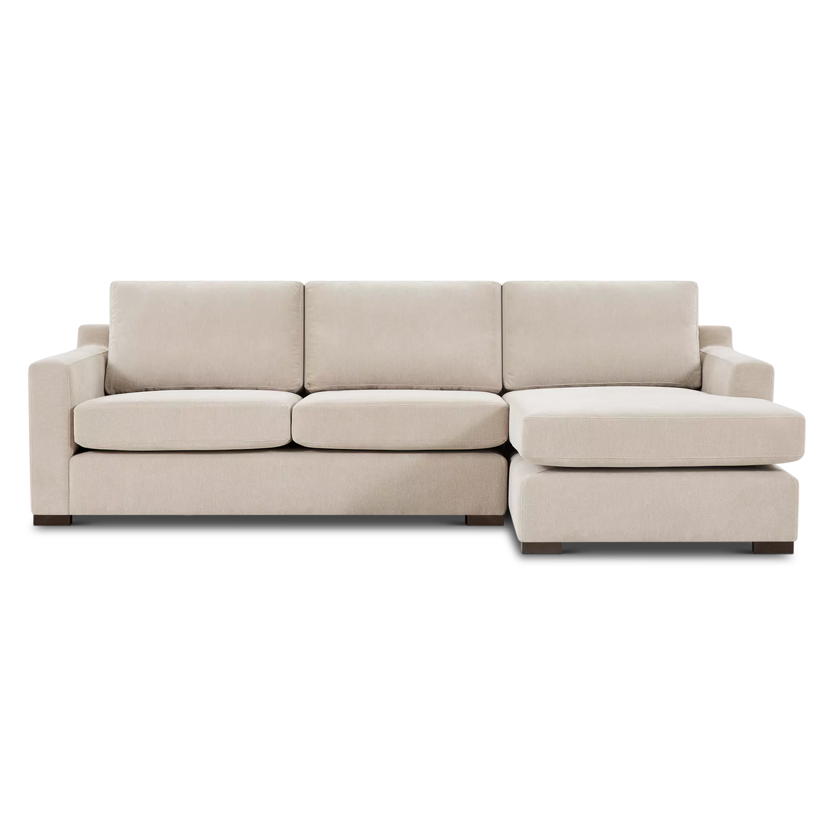 Dublin - Fabric-Upholstered Sectional Sofa by Romano