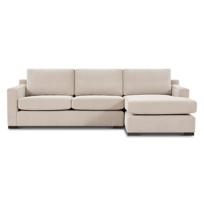 Dublin - Fabric-Upholstered Sectional Sofa by Romano