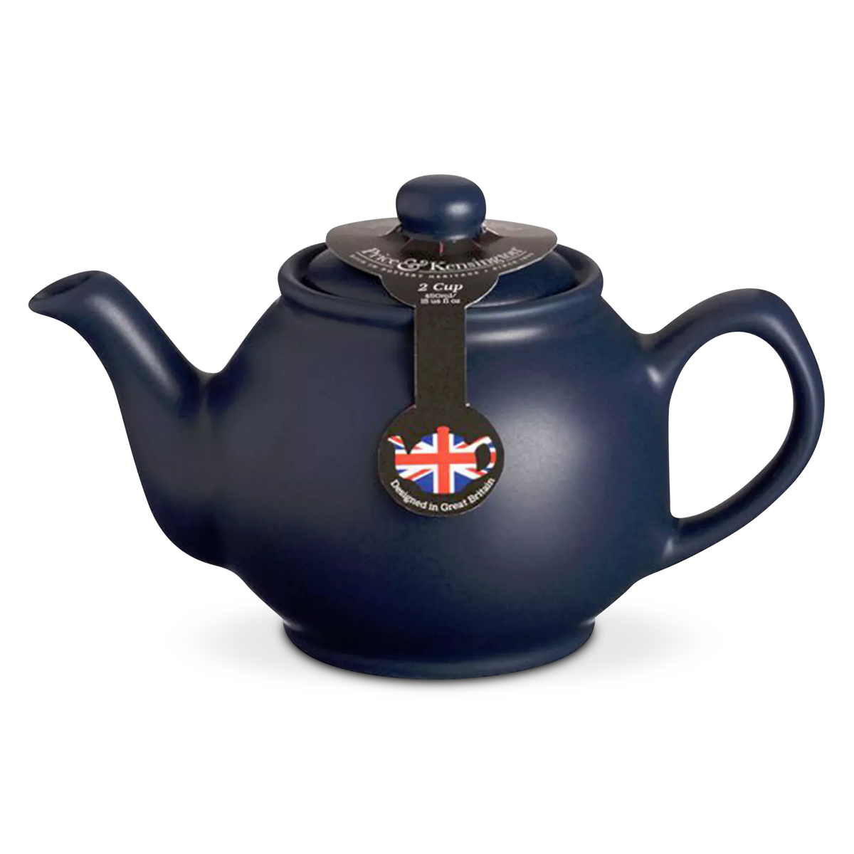 Price & Kesington - Blue Matte Stoneware Teapot