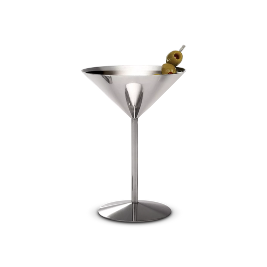 Martini - Stainless Steel Glass