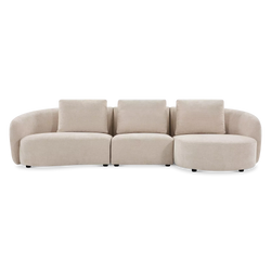 Cashew - Fabric Modular Sectional Sofa