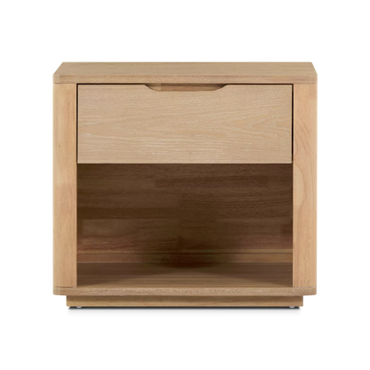 Martin - Table de chevet en hévéa