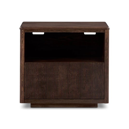 Victoria - Oak Nightstand by Mobican