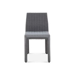 Facett - Chaise de salle à manger en tissu