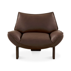 Senna - Leather Armchair by Furninova